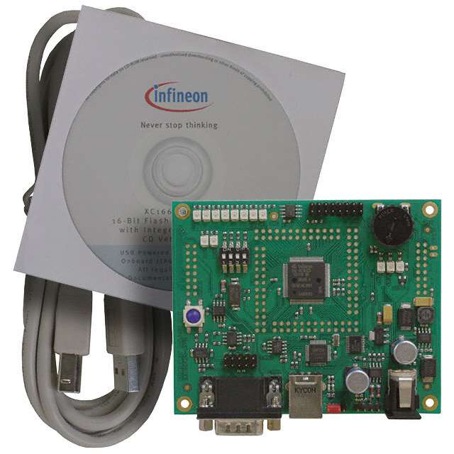 KIT_XC167CI_EK_V3 Infineon Technologies  Cartes d'évaluation - Embarquées - MCU DSP